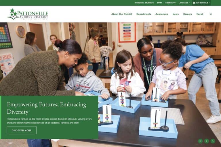 Pattonville School District after redesign